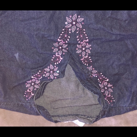 Denim Top - Picture 2 of 2